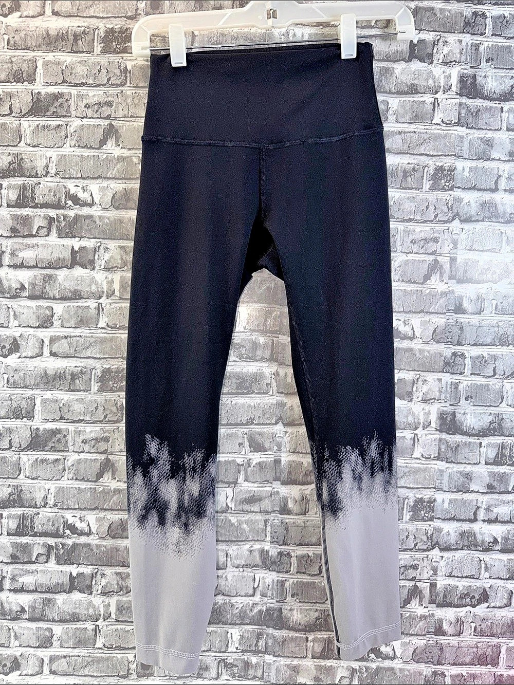 lululemon Wunder Under Pant (Hi-Rise) (Ombre) Hi-Rise Ombre Leggings in Black &